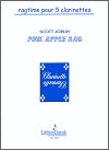 Pine Apple Rag for Clarinet Quintet by Scott Joplin