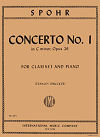 Spohr Concerto No. 1 in C minor Op. 26 for Clarinet and Piano by Ludwig Spohr