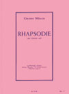 Rhapsodie for Solo Clarinet by Giacomo Miluccio