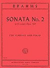 Brahms Sonata Op. 120, No. 2 for Clarinet and Piano