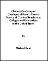 Clarinet On Campus by Michael Dean (Hard Copy)