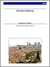 Sonata Italiana for Clarinet and Harp (or Piano) by Giancarlo Locatelli