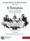 6 Sonatas for Two Bass Clarinets by Joseph Bodin de Boismortier