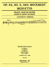 Op. 64 No. 5 Third Movement: Menuetto by Franz Joseph Haydn