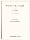 Bach Sonata V in C Major BWV 529