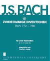 J.S. Bach 15 Two-Part Inventions