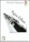 Pagina d'album for Clarinet and String Orchestra by Michele Mangani