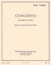 Concerto for Alto Saxophone and Orchestra (Piano Reduction) by Henri Tomasi