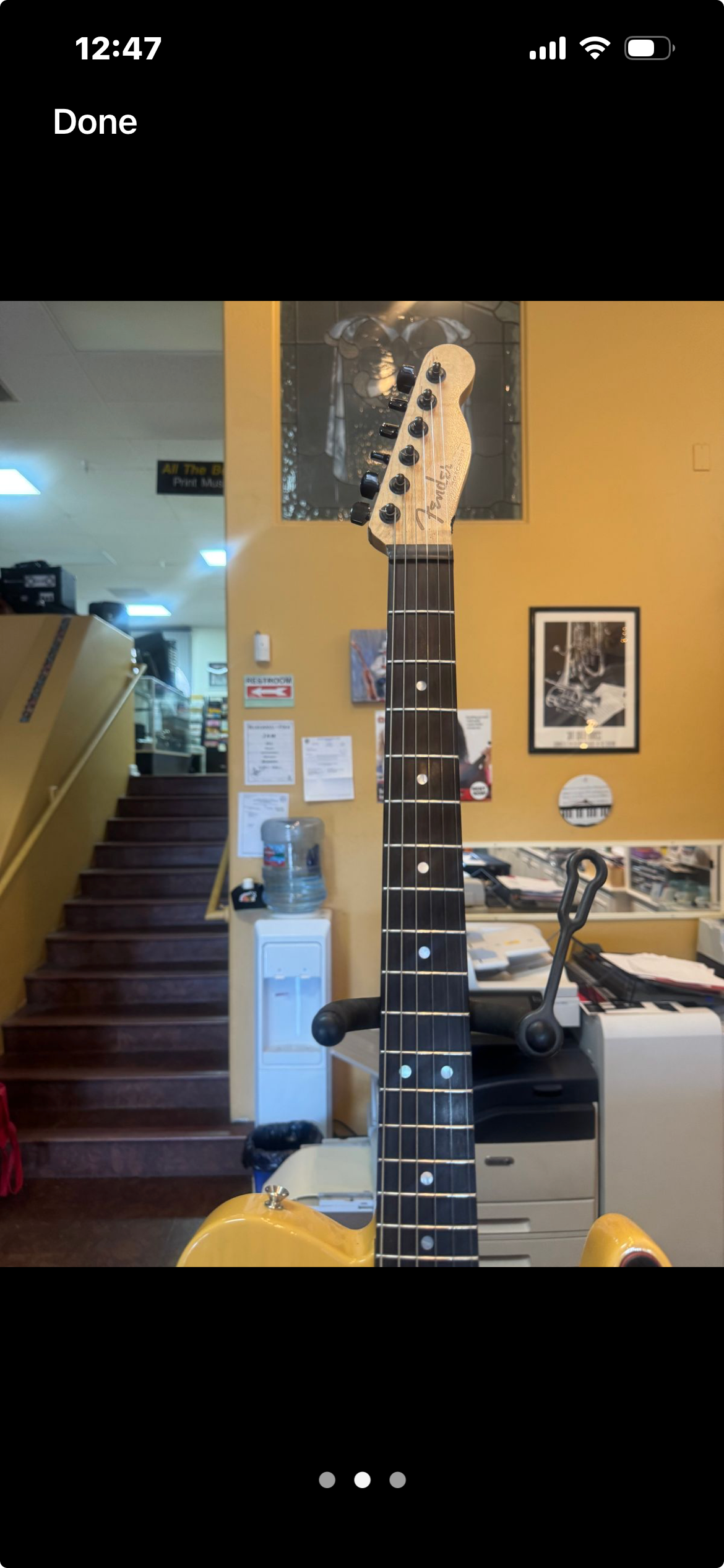 Fender Telecaster Electric Guitar with gig bag