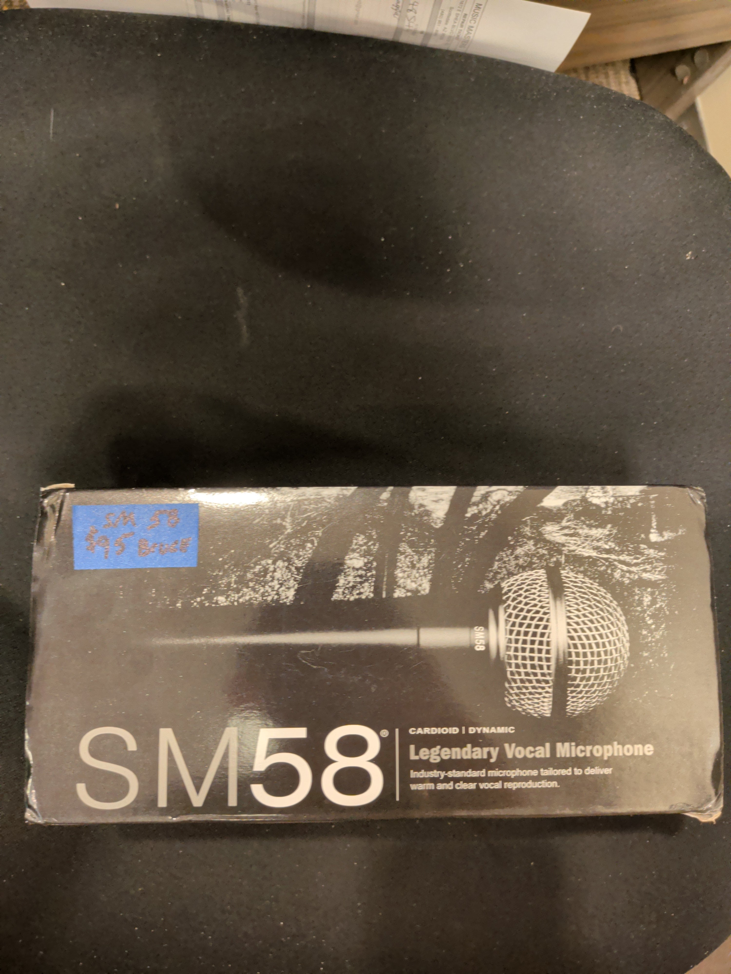 Shure SM58 Cardioid Dynamic {Legendary Vocal Microphone}
