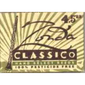 One Box Of 5 - Zonda 4.5 (4 1/2) Hand Select Bb Clarinet Reeds