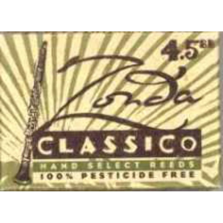 One Box Of 5 - Zonda 4.5 (4 1/2) Hand Select Bb Clarinet Reeds