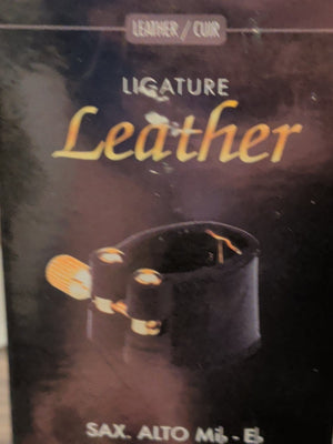 Vandoren Alto Saxophone Ligature Leather LC27P