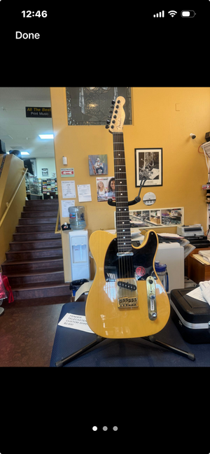 Fender Telecaster Electric Guitar with gig bag