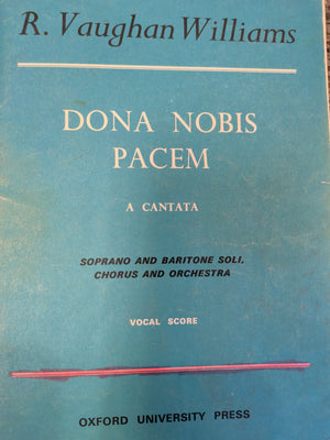 DONA NOBIS PACEM: A CANTATA VOCAL SCORE