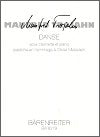 Danse en hommage à Olivier Messiaen for Clarinet and Piano by Manfred Trojahn