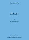 Sonata for Clarinet and Piano by Gary Carpenter