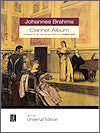 Johannes Brahms Clarinet Album for Clarinet and Piano