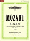 Mozart Clarinet Concerto in A Major KV 622 (Piano Reduction) edited by Klaus Burmeister