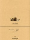 22 Studies for Clarinet (22 Etüden) by Iwan Müller