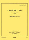 Concertino for Clarinet and Piano by Jeanine Rueff