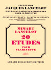 20 Studies (Etudes) for Clarinet Book 2 by Prosper Mimart