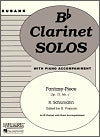 Fantasy-Piece Op. 73, No. 1 for Clarinet and Piano by Robert Schumann edited by Himie Voxman