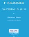 Concerto for Two Clarinets and Orchestra in E flat major Op. 91 by Franz Krommer