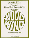Second Grand Trio Concertante for Three Clarinets by James Waterson