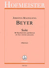 Suite for Bass Clarinet and Piano by Johanna Magdalena Beyer