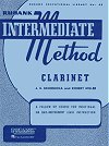 Rubank Intermediate Method Clarinet by J.E. Skornicka and Robert Miller