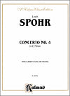 Spohr Concerto for Clarinet and Orchestra No. 4 in E minor (Piano Reduction) by Ludwig Spohr (Louis Spohr)