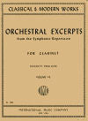 Orchestral Excerpts from the Symphonic Repertoire for Clarinet Volume 7