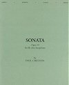 Sonata Op. 19 for E-flat Alto Saxophone and Piano by Paul Creston