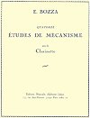 14 Études de Mécanisme for Clarinet by Eugène Bozza