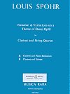 Fantasia and Variations on a Theme of Danzi Op. 81 for clarinet and string quartet (Piano Reduction) by Louis (Ludwig) Spohr