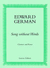 Song without Words for Clarinet and Piano by Edward German