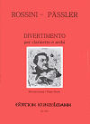 Divertimento for clarinet and strings (Piano Reduction) by Carlo Pässler