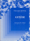 Genèse for Clarinet and Piano by Christophe Queval