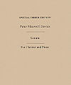 Sonata for Clarinet and Piano by Peter Maxwell Davies