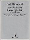 Musikalisches Blumengärtlein und Leyptziger Allerley (Musical Flower Garden with Leyptziger Assortment) for Clarinet and Double Bass (or Cello) by Paul Hindemith