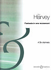 Fantasia in One Movement for Four B-flat Clarinets by Paul Harvey