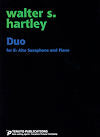 Duo for Alto Saxophone and Piano by Walter S. Hartley