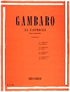 21 Caprices for Clarinet by Vincenzo Gambaro