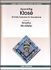 25 Daily Exercises for Saxophone by Hyacinthe Klosé edited by Timothy McAllister