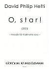 O, star! Mosaic for Clarinet Solo by David Philip Hefti