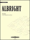 Sonata for Alto Saxophone and Piano by William Albright