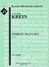 Hebrew Sketches (No. 1) Op. 12 for Clarinet and Strings by Alexander Krein