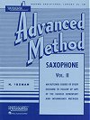 Rubank Advanced Method Saxophone Vol. 2 by H. Voxman