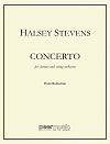 Concerto for Clarinet and String Orchestra (Piano Reduction) by Halsey Stevens